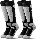 Kayzadd Ski Socks for Men 2-Pack for Skiing, Snowboarding, Outdoor Sports Performance Socks… - Image 6